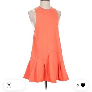 FP Movement Free People Hot Short Flirt Active Tennis Dress *Orange**